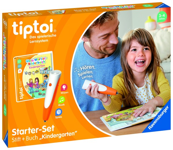 Kindergarten tiptoi-Starterset Stift und Buch