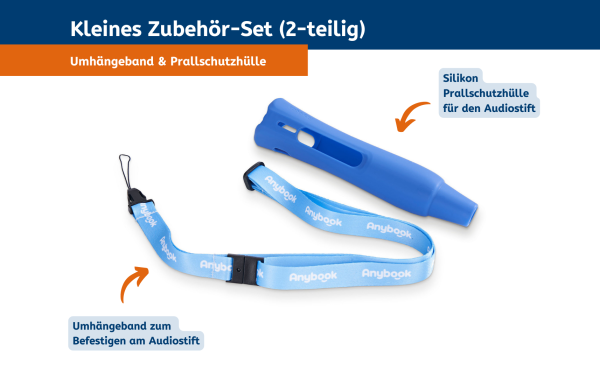 Kleines Zubehör-Set für Anybook Pro (2-teilig) bei ARIADNE